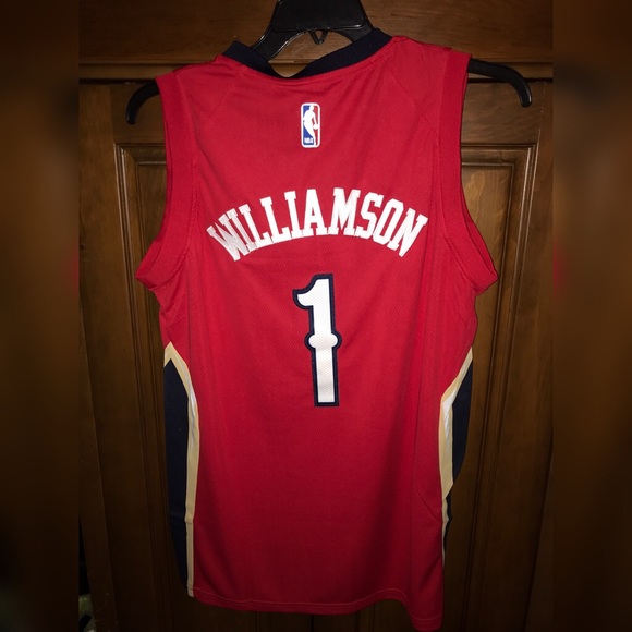 zion red jersey